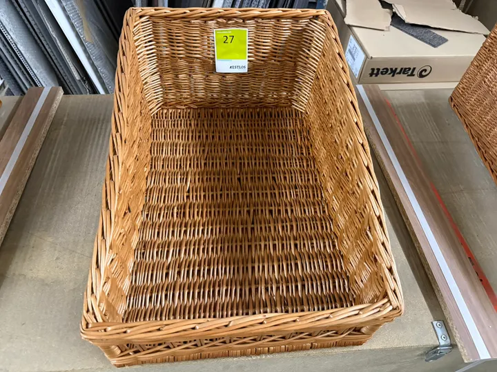 Rattankorb für Backwaren